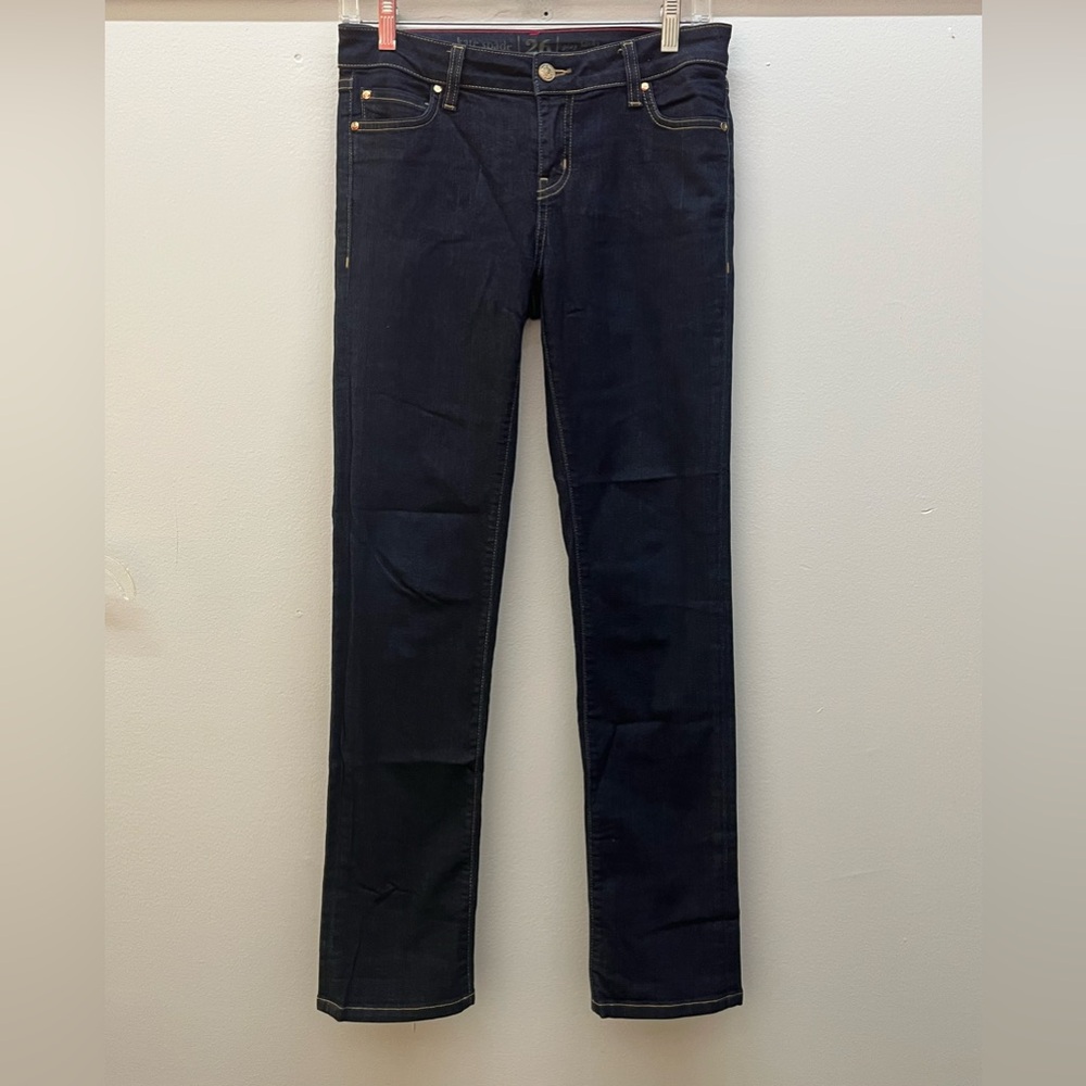 Kate Spade dark wash straight leg jeans